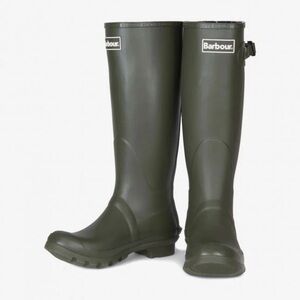 BARBOUR Women's Bede Wellington Boots- NEW IN BOX. - olive